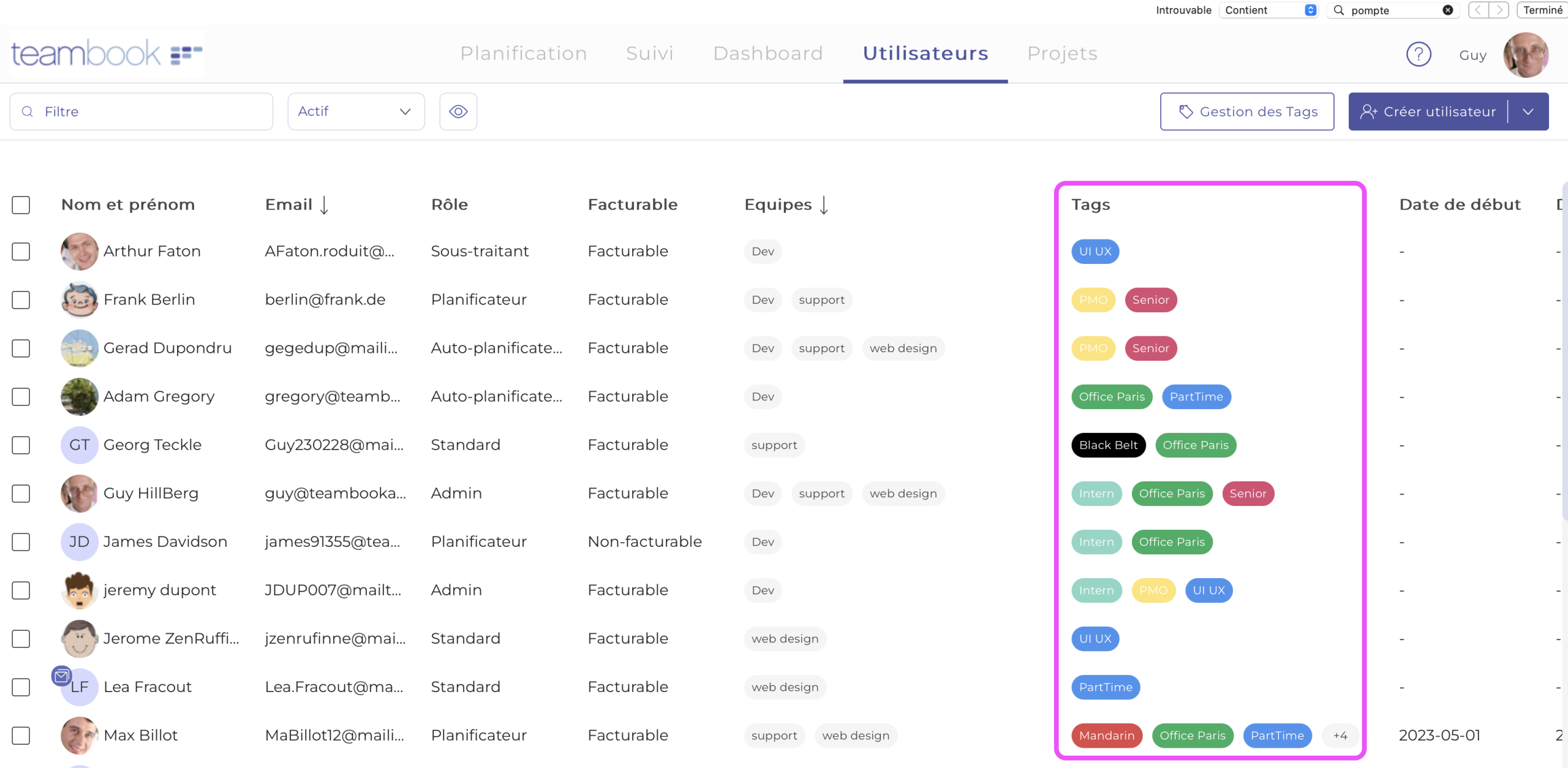 Comment suivre le temps de travail de votre équipe avec précision ? 2 Affectation des balises