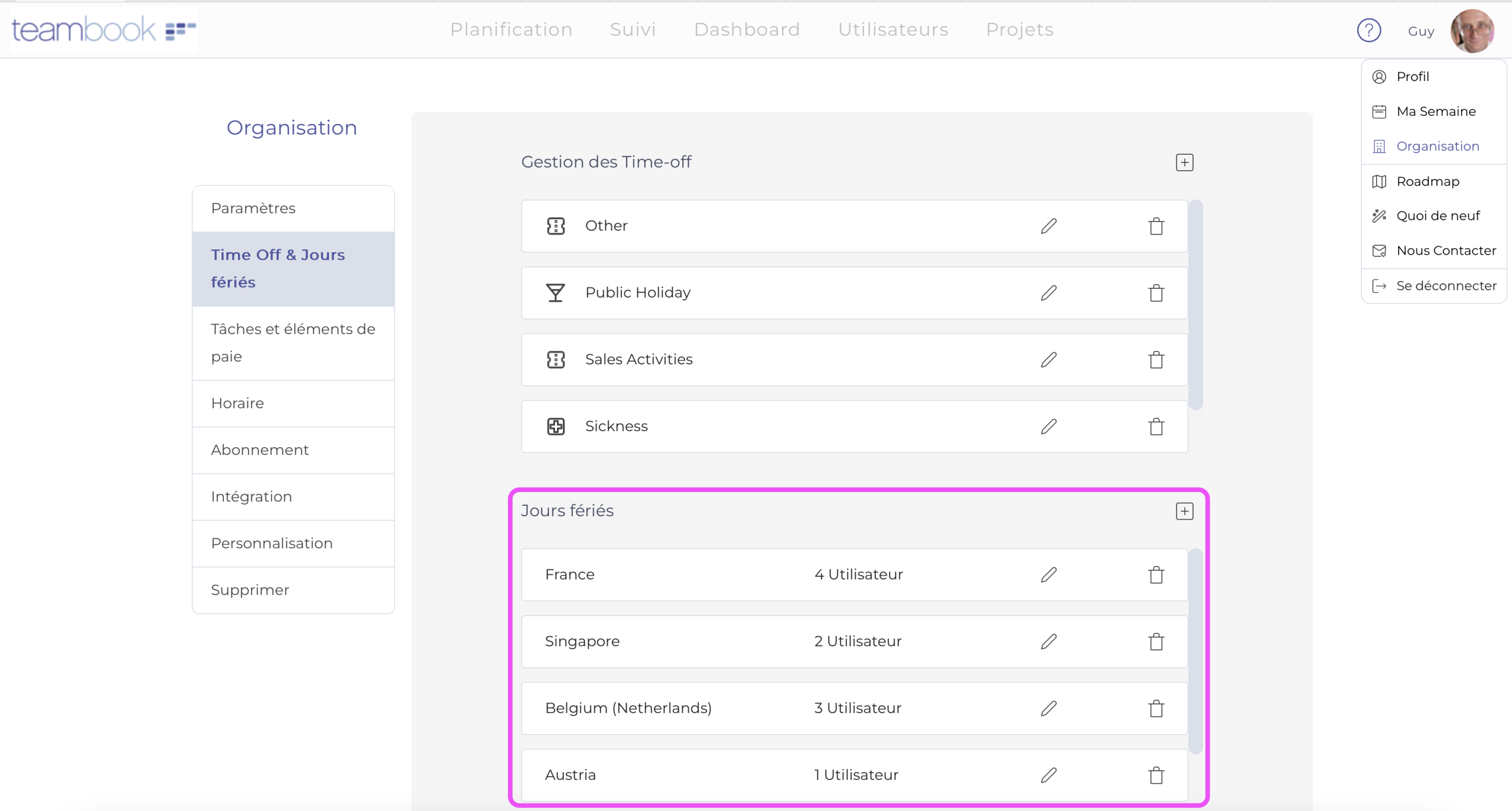 Comment suivre le temps de travail de votre équipe avec précision ? 3 Jours fériés et automatismes