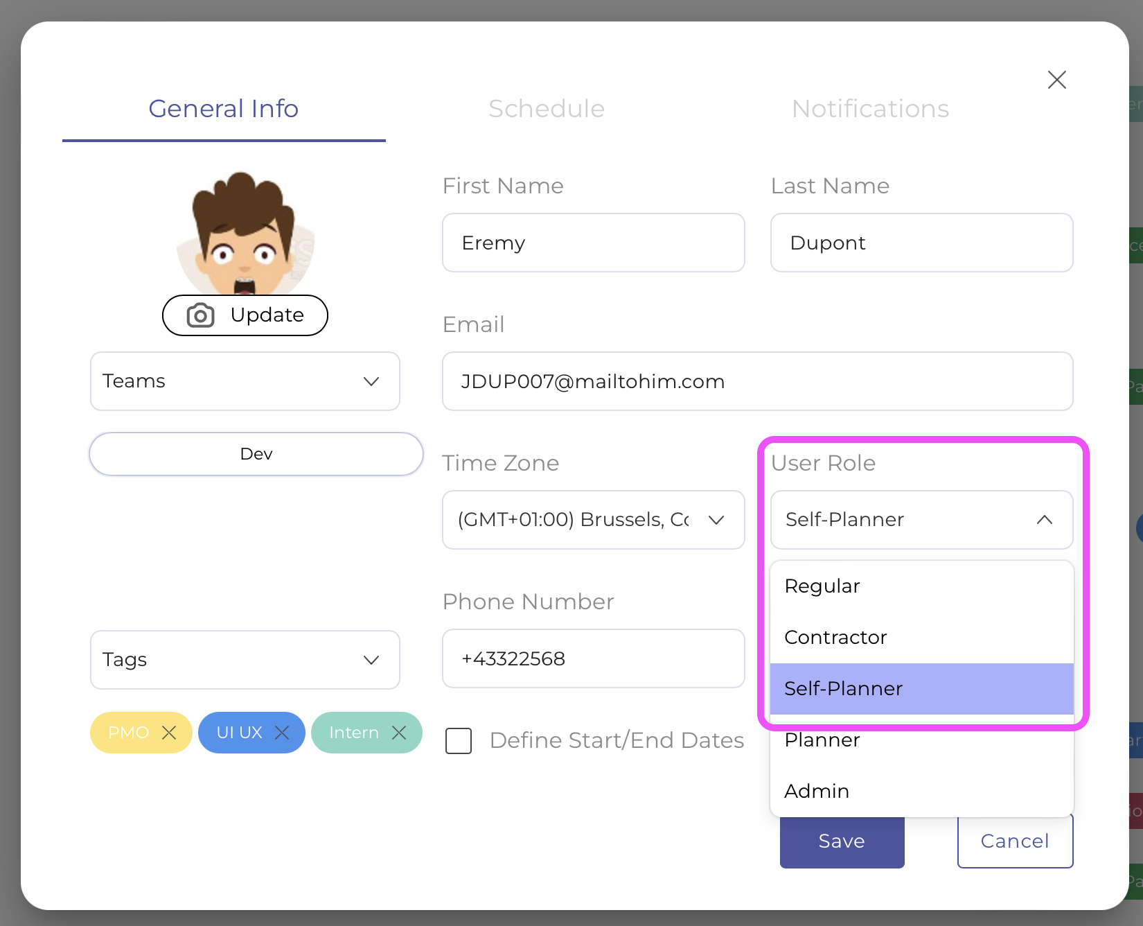 Encourage self-planning