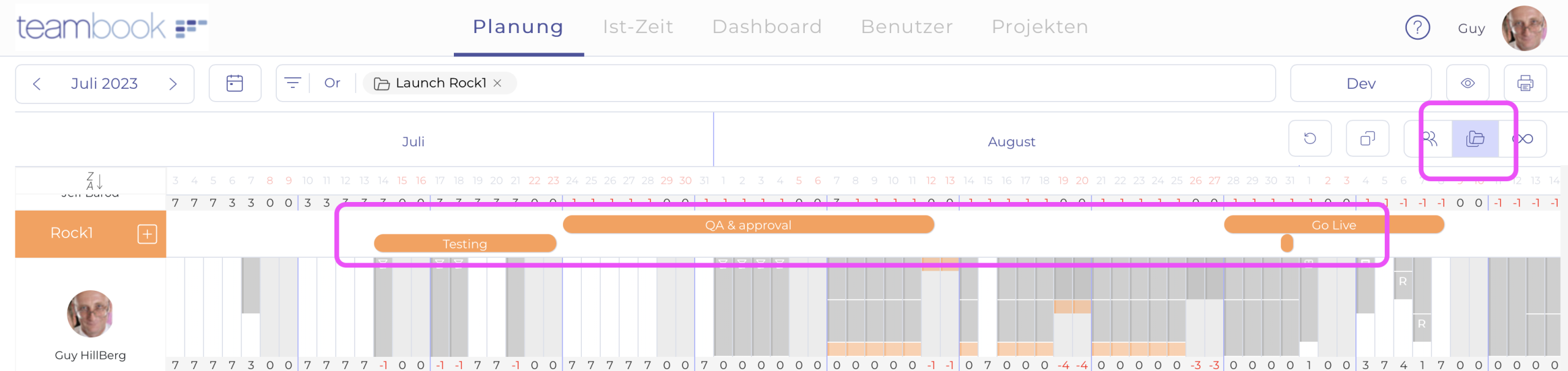 ProjectMilestones DE