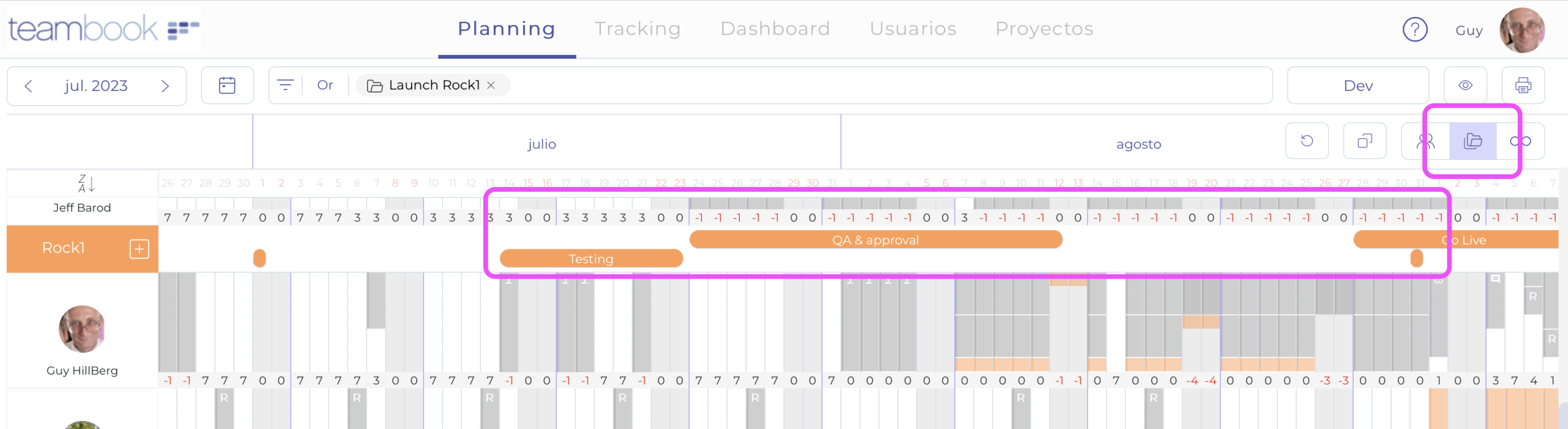 ProjectMilestones ES