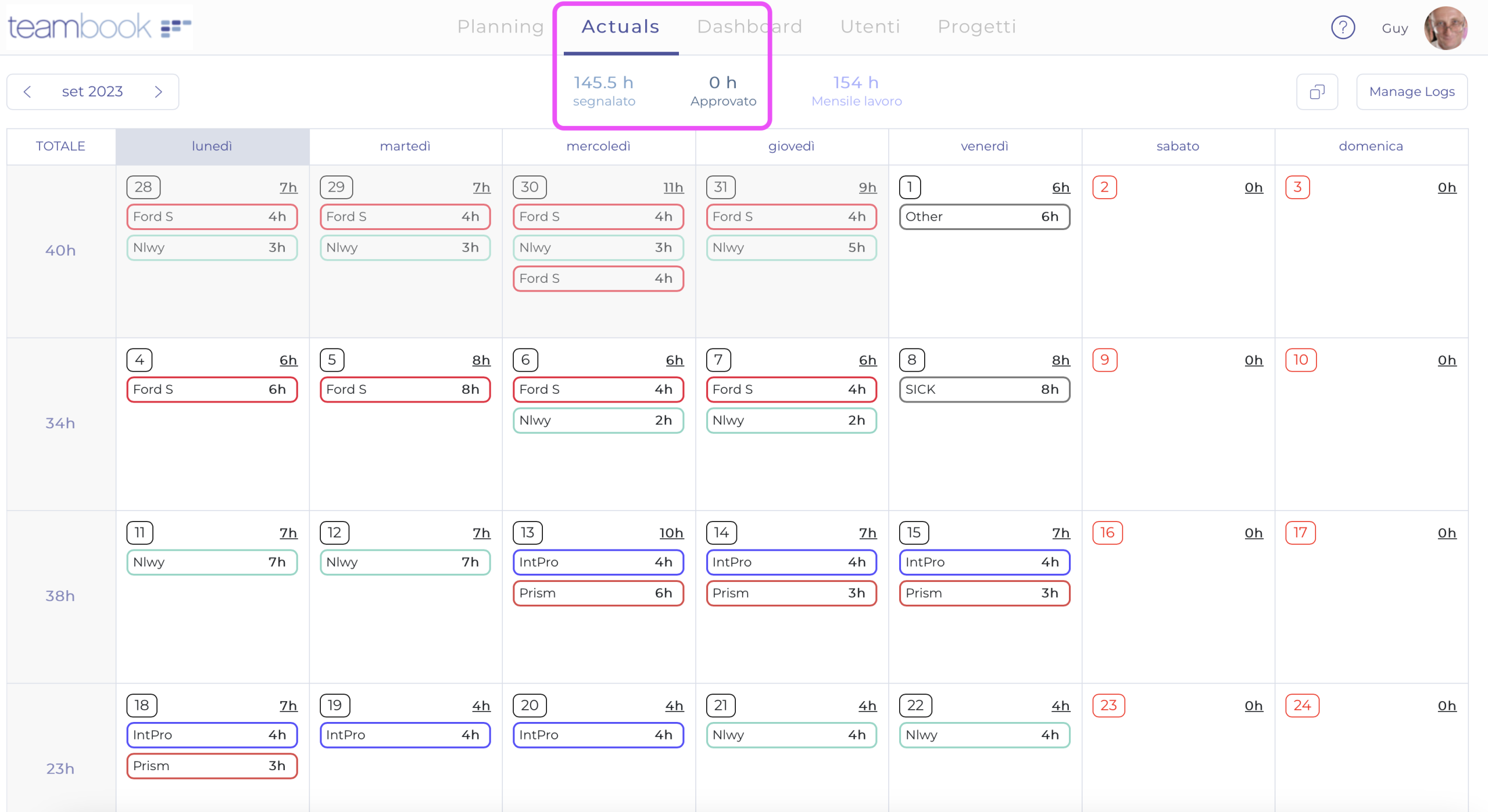 rapporto di follow-up