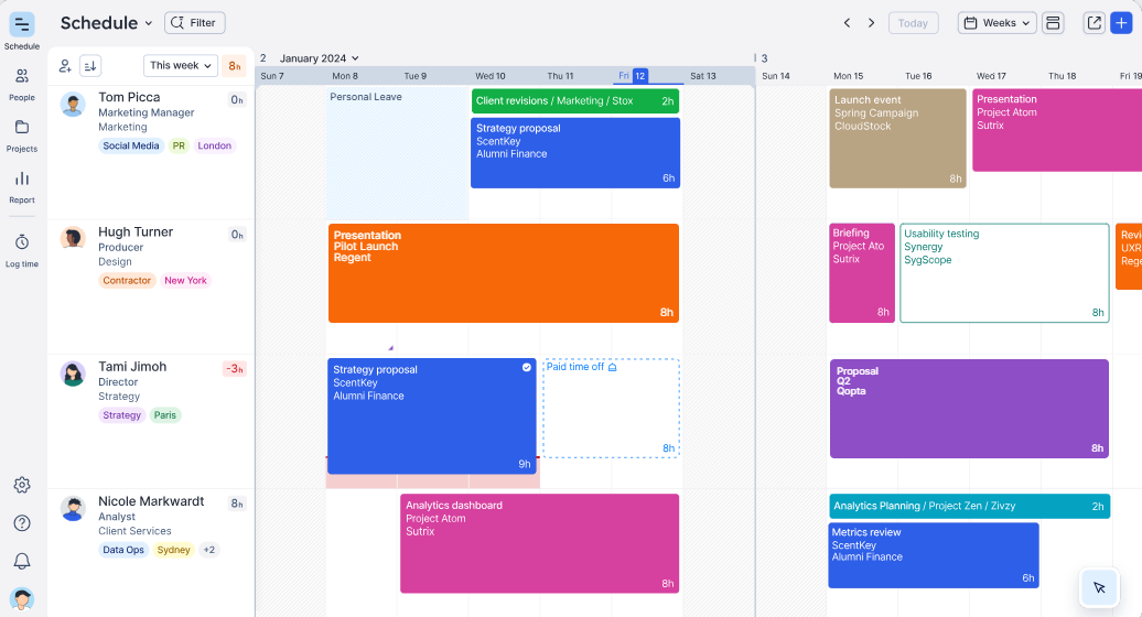 float concurrent teambook