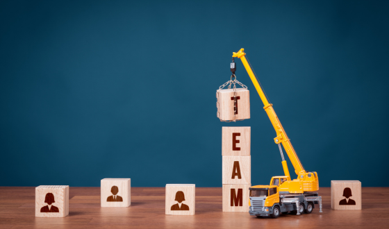 Schéma du Resource Management Office coordonnant les ressources et projets